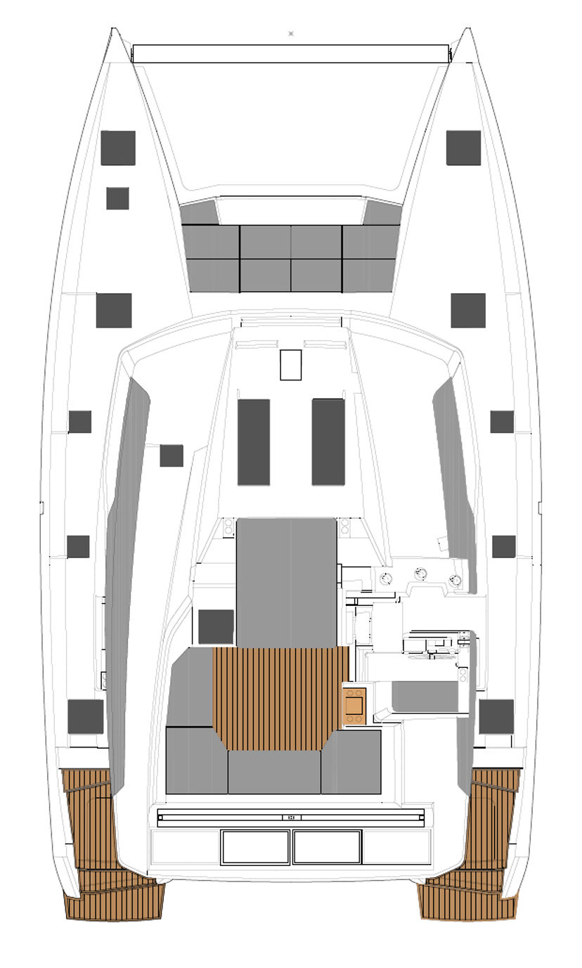 Fountaine Pajot 45 Lazuli