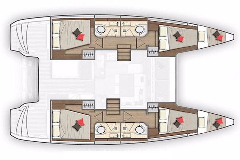 Lagoon 40 Sail Castor