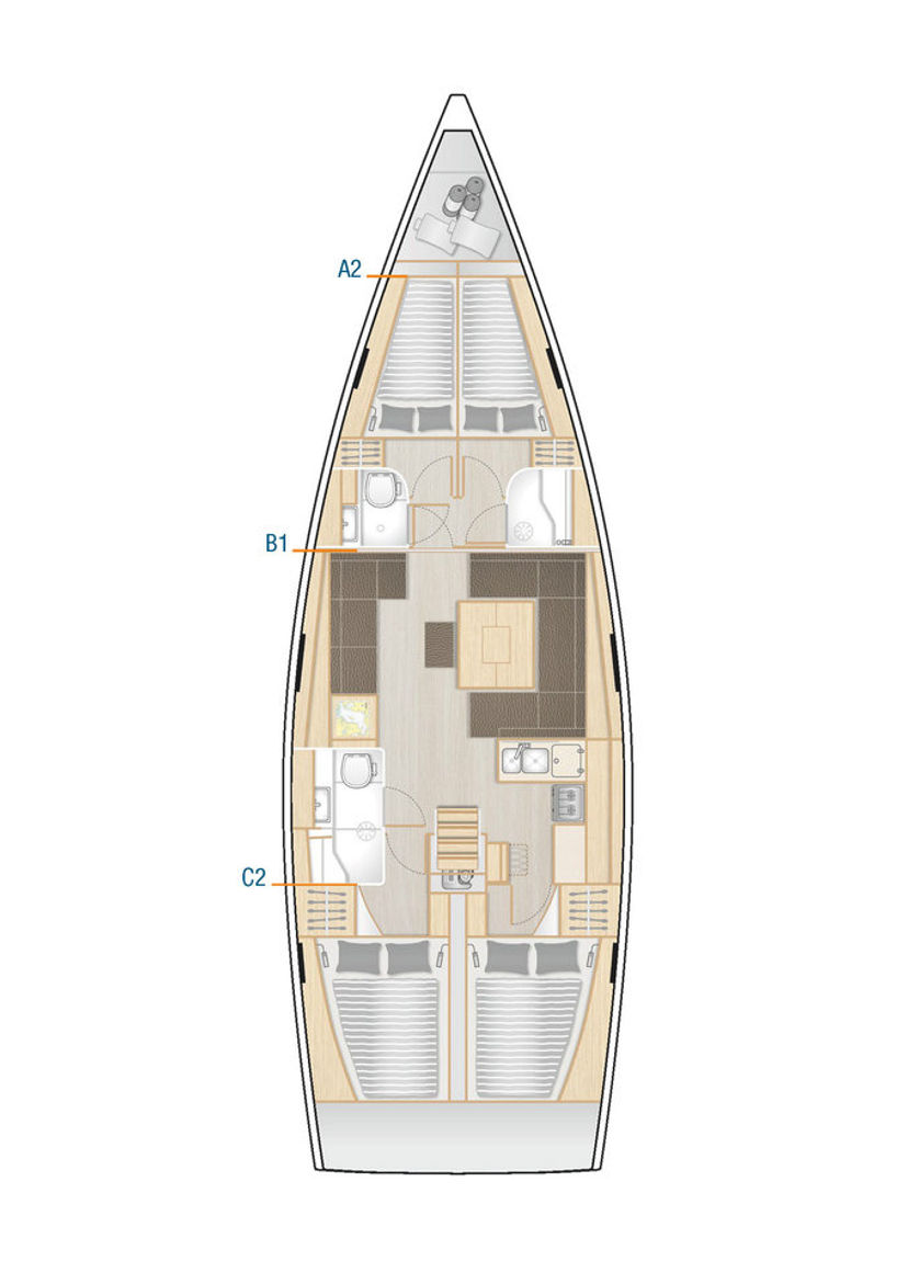 Hanse Yachts 45 Ariel