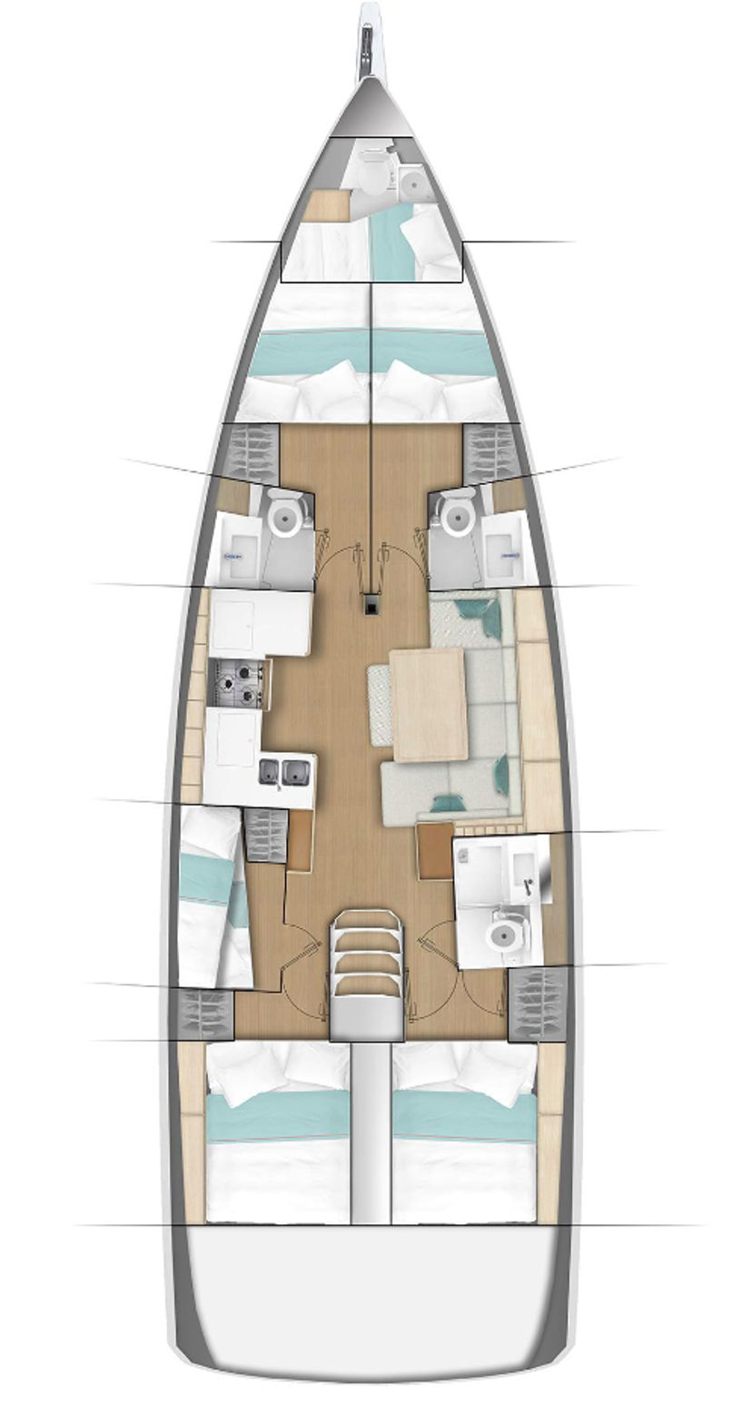 Jeanneau 49 White Pearl