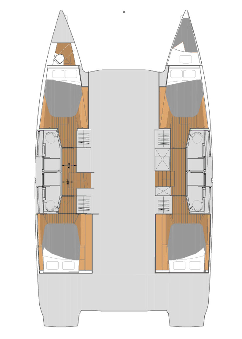 Fountaine Pajot 45 Ogibni