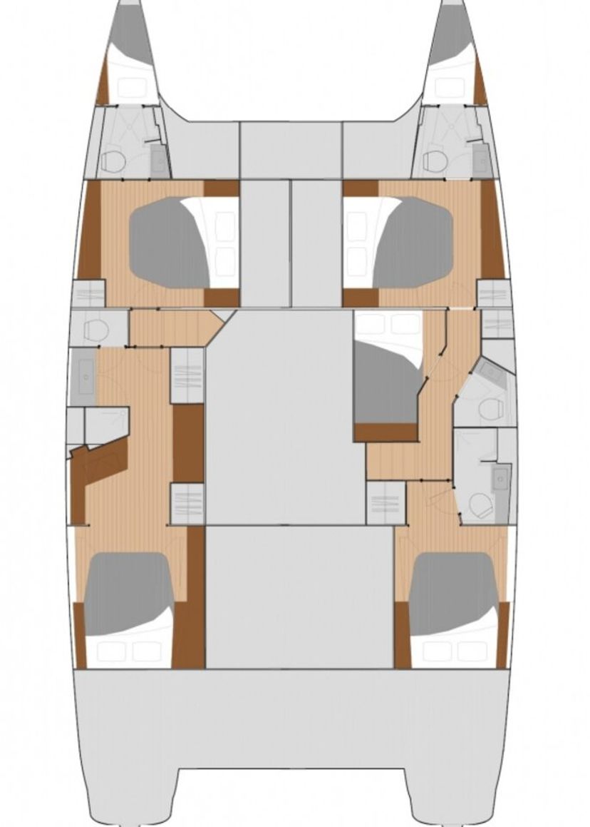 Fountaine Pajot 50 Soleil Rae