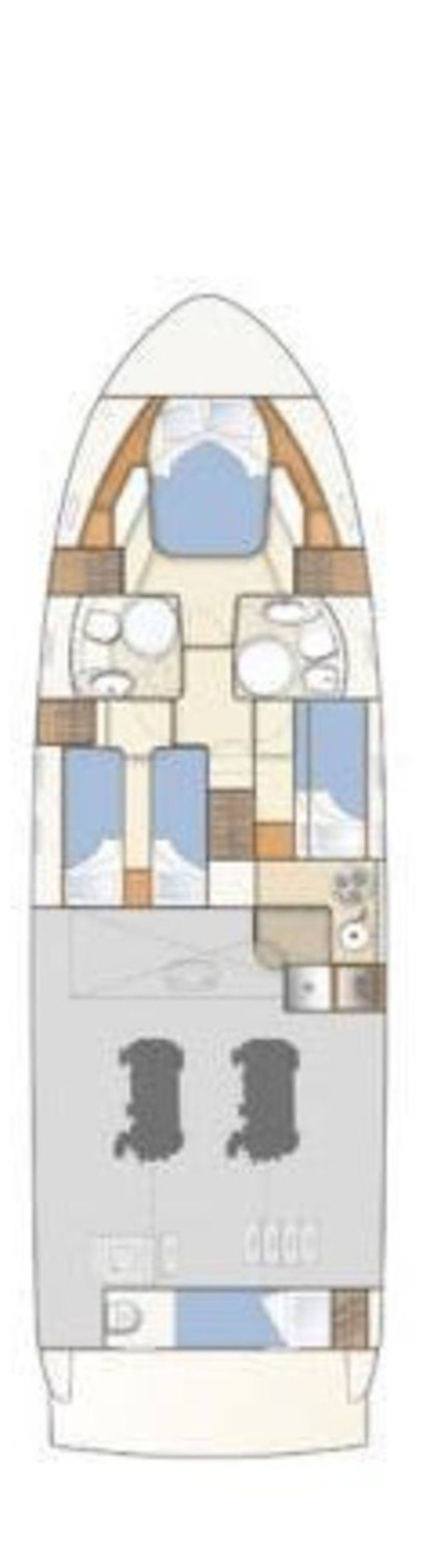 Ferretti 46 Bluebell