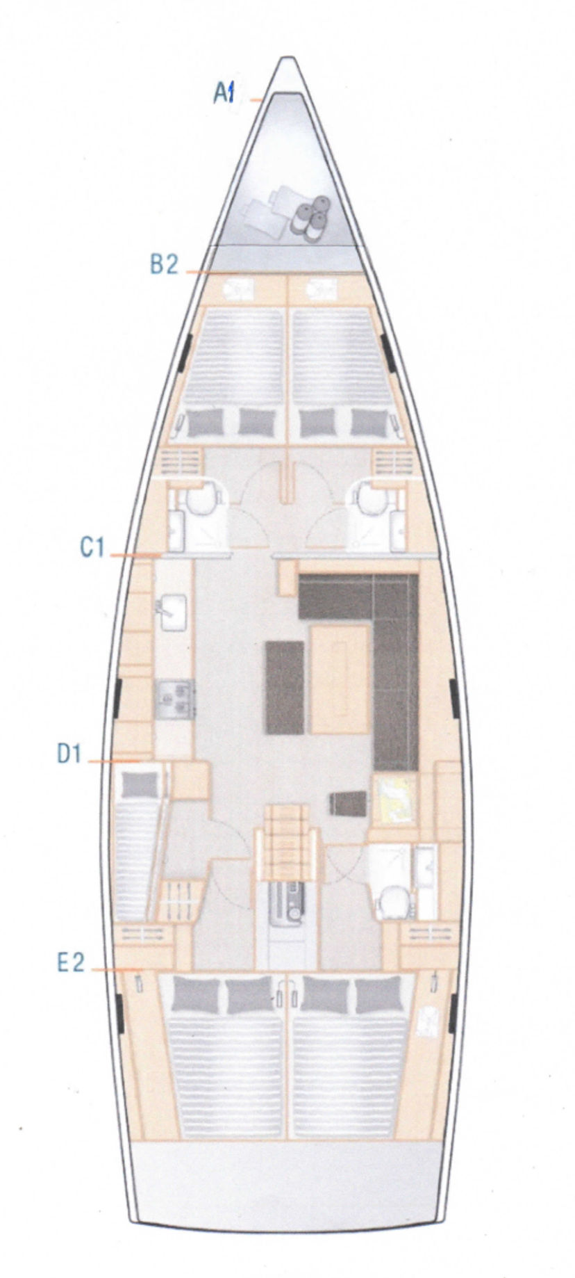 Hanse Yachts 50 Hugo