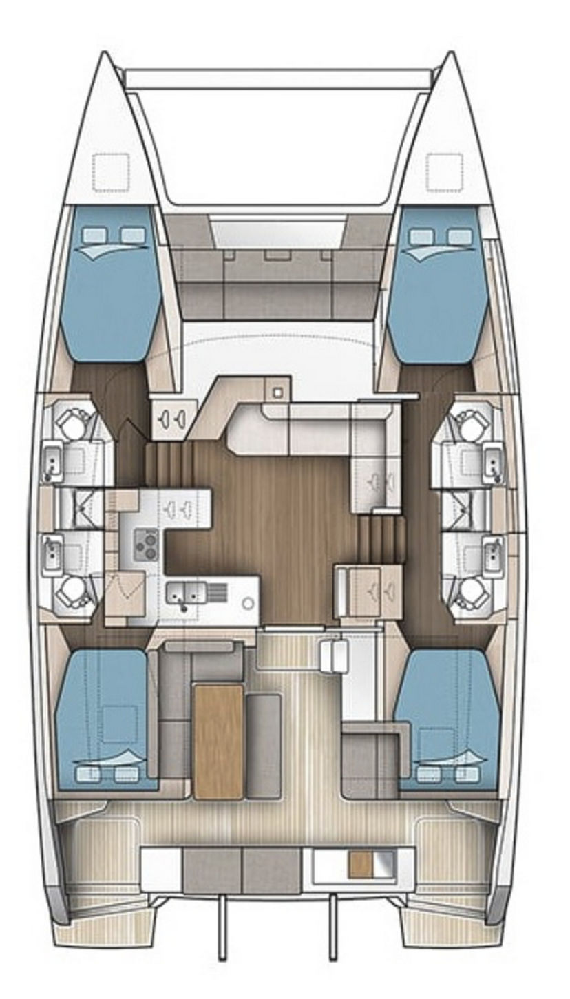 Fountaine Pajot 42 Mouse