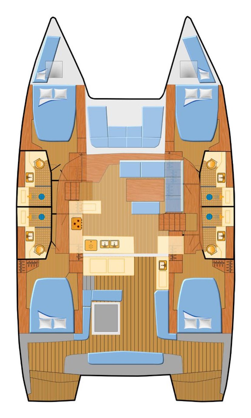 Lagoon 46 Voyager