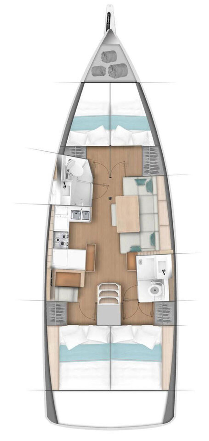 Jeanneau 40 Holiday Kiss