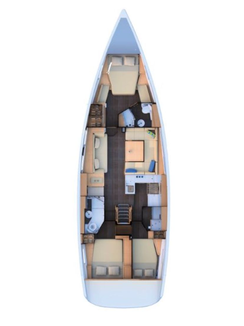 Jeanneau 51 Recovery Room