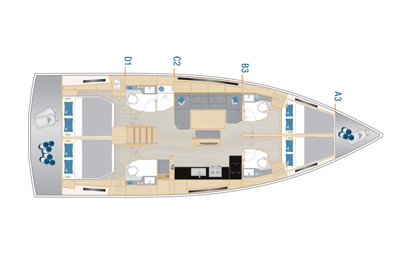 Hanse Yachts 46 I'm Alone