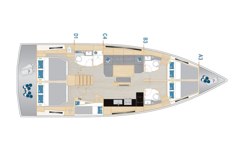 Hanse Yachts 46 Bliss