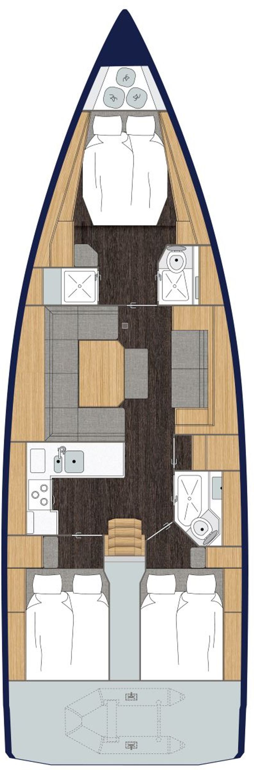 Bavaria Yachtbau 45 Santa Cruz