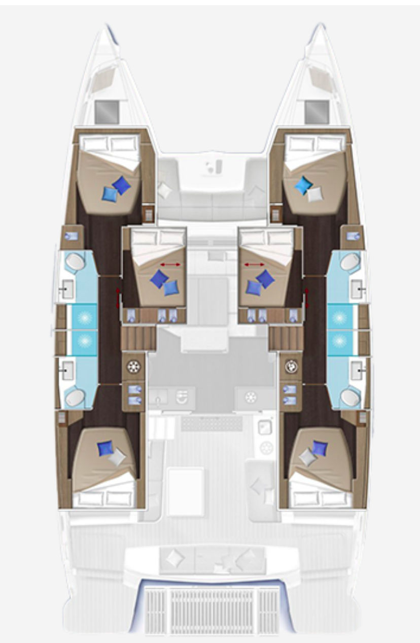 Lagoon 51 Nevera