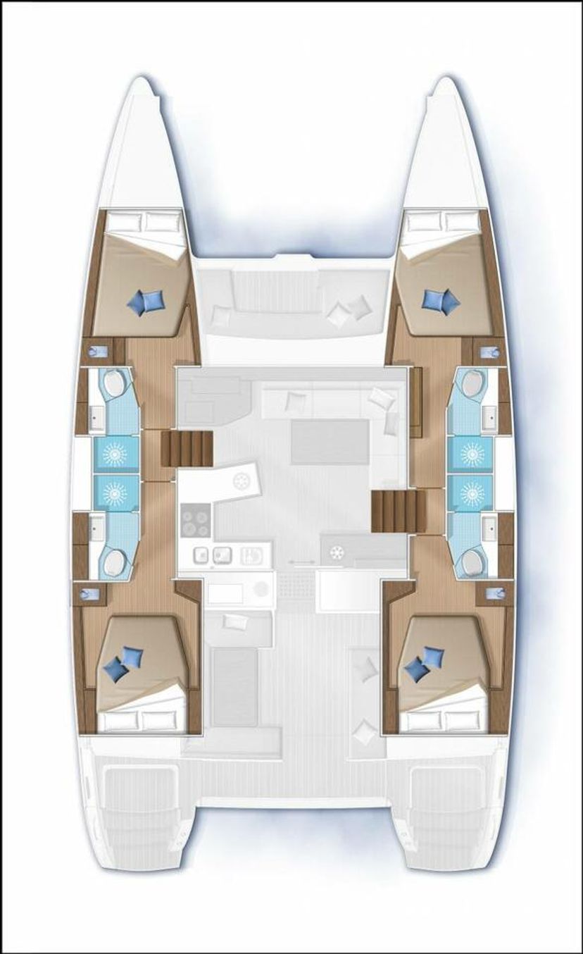 Lagoon 45 Blue Diamond