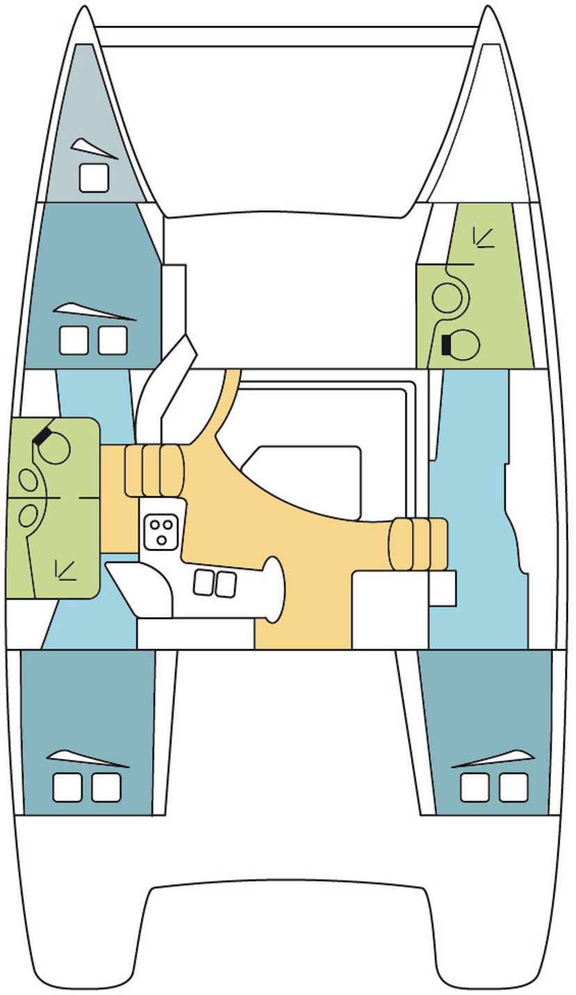 Fountaine Pajot LIPARI 41 Cousin