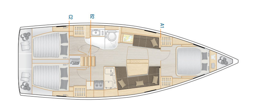 Hanse Yachts 41 Lauda