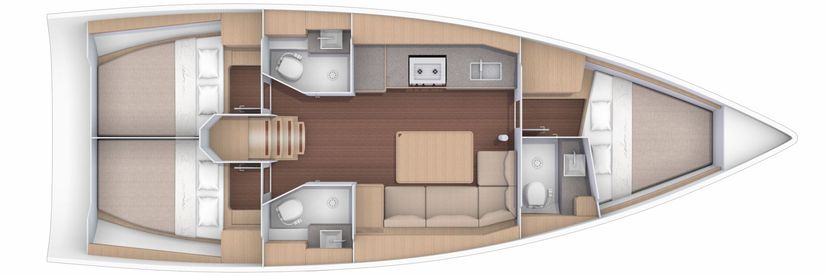 Dufour Yachts 39 Sail Corvus