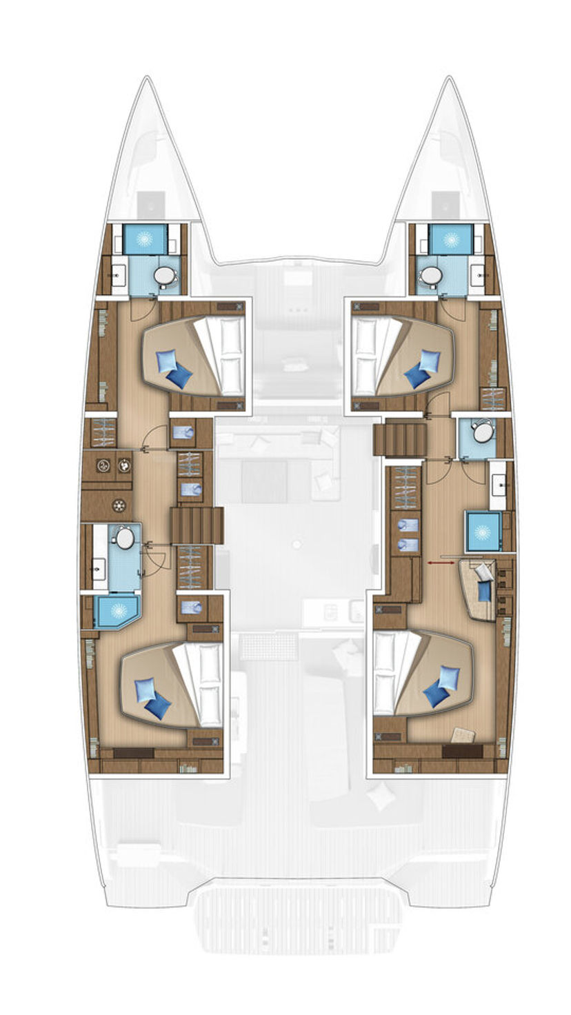 Lagoon 55 Azul
