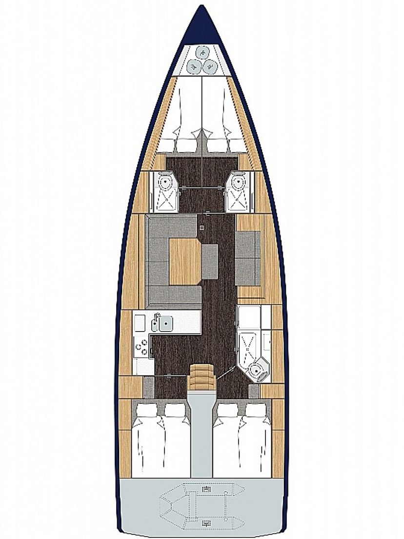 Bavaria Yachtbau 45 Lego