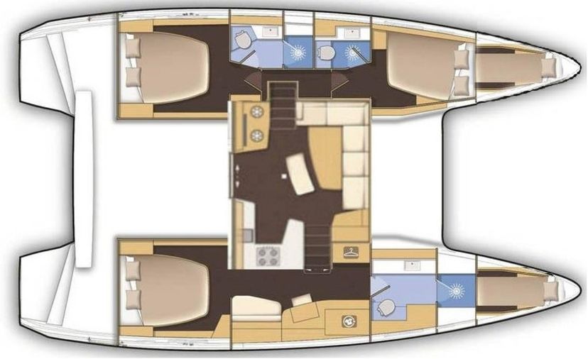 Lagoon 42 Sailing Breeze