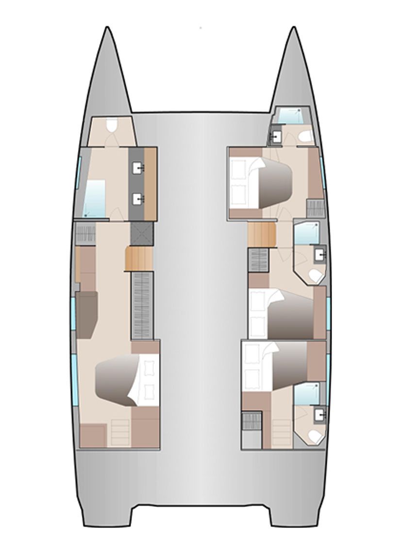 Fountaine Pajot 51 Le Grand Bogavant