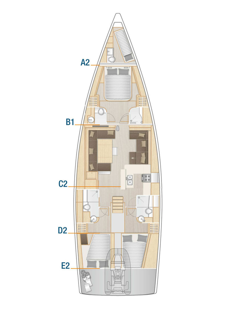 Hanse Yachts 588 Oceanelle