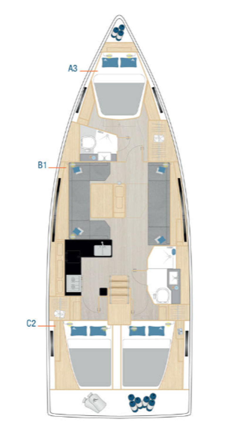 Hanse Yachts 410 Bela