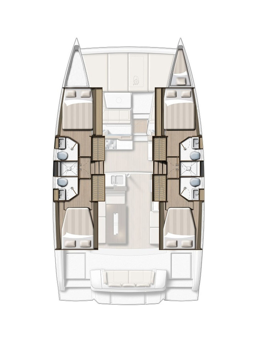 Catana 4.2 Au Soleil