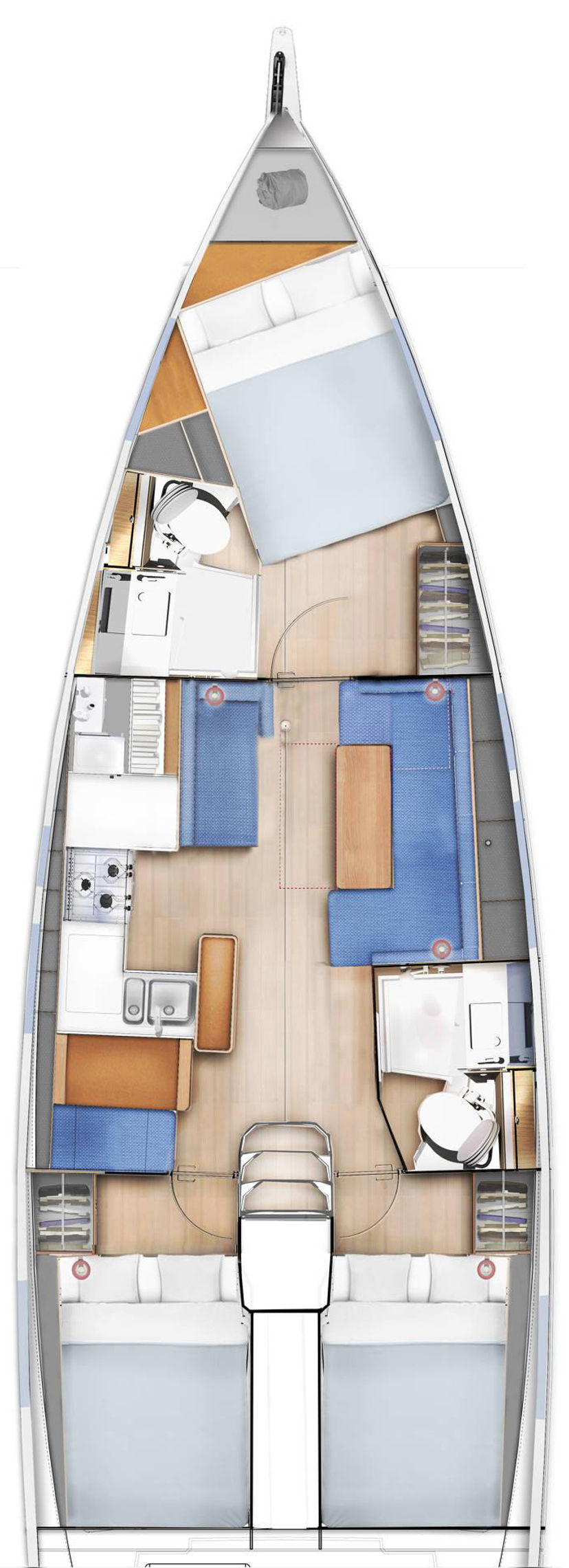Jeanneau 410 Sea Pearl