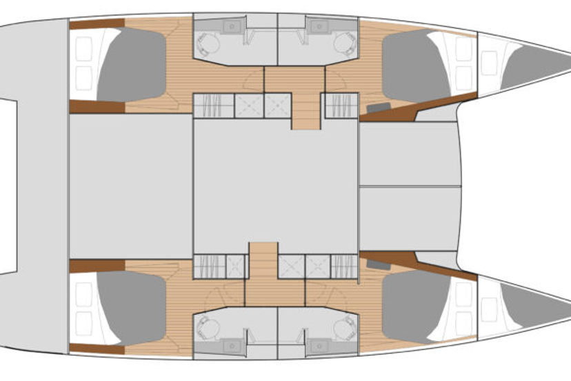 Fountaine Pajot 44 Knyps
