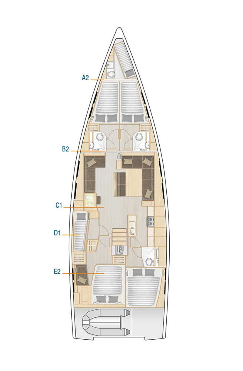 Hanse Yachts 54 Adele