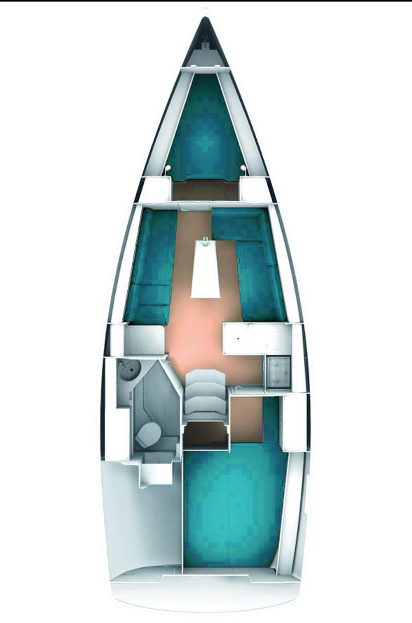 Bavaria Yachtbau CRUISER 33 Pulenat