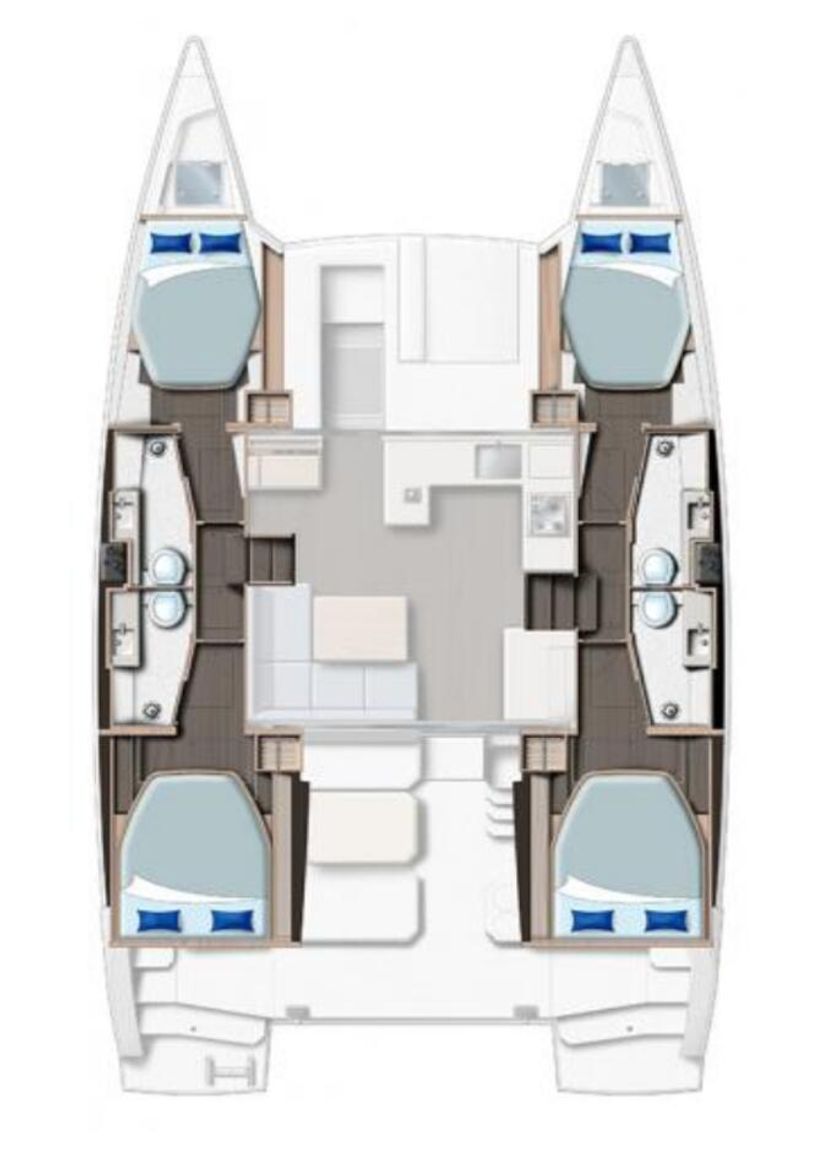 Leopard Catamarans 42 Lilamac