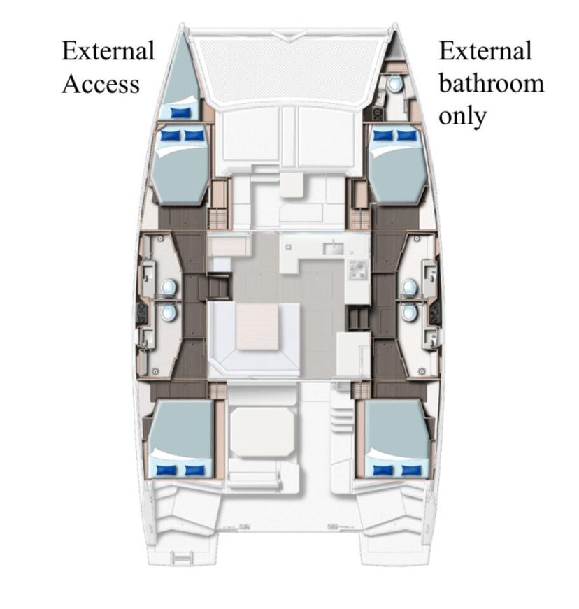 Leopard Catamarans 45 Daria