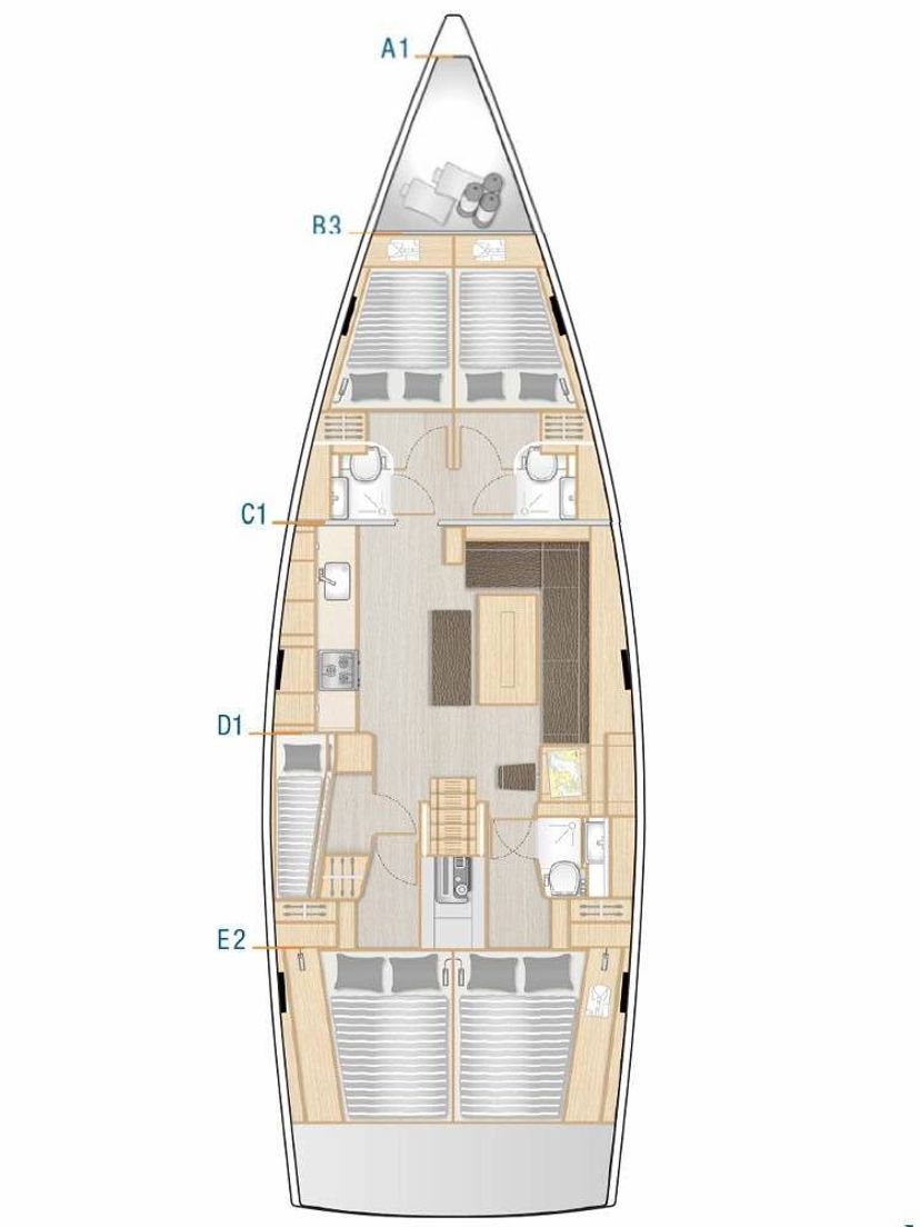 Hanse Yachts 50 Frizzante