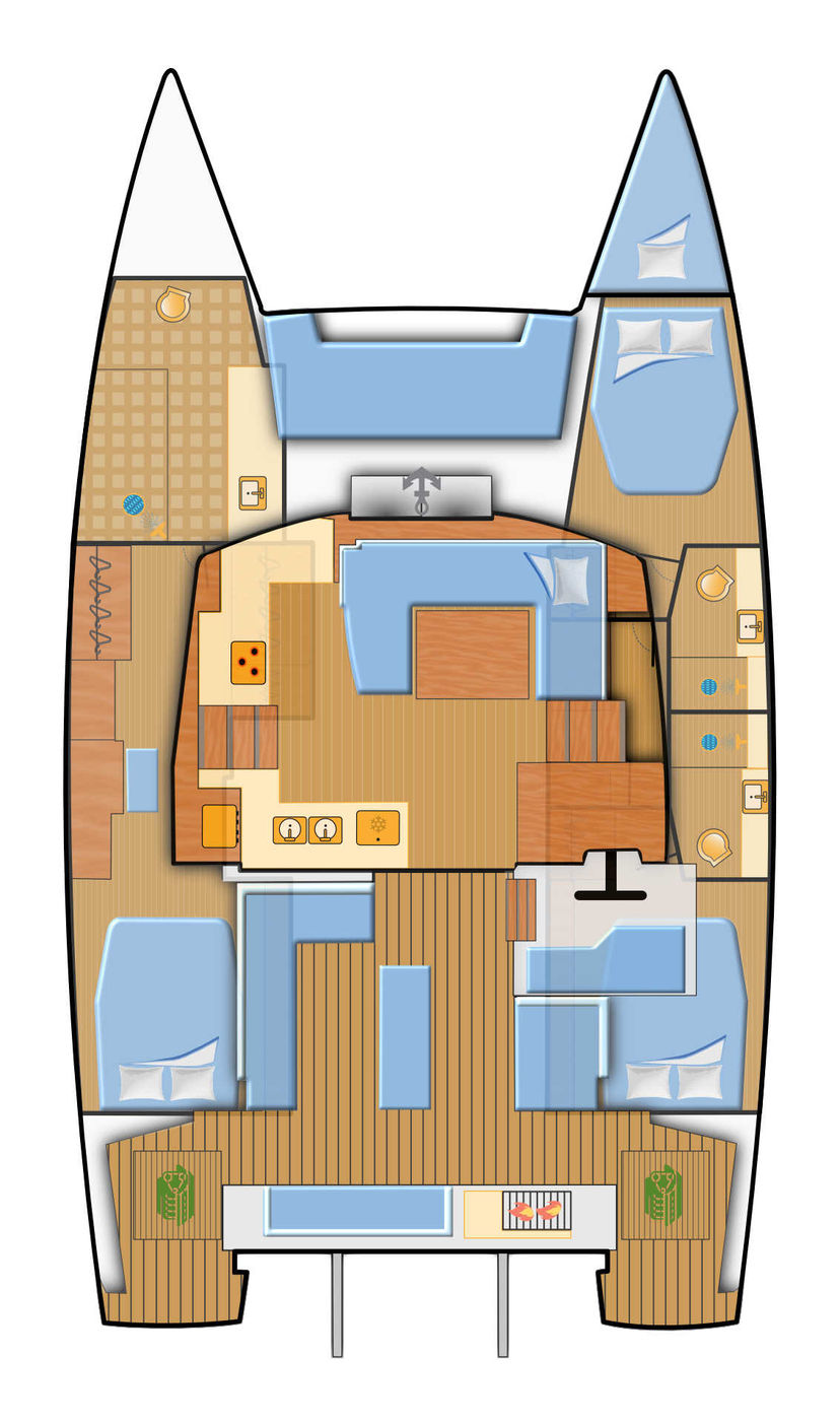 Fountaine Pajot 45 Seensucht