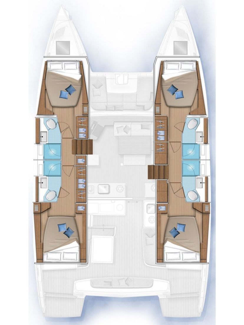 Lagoon 46 Active Cruises
