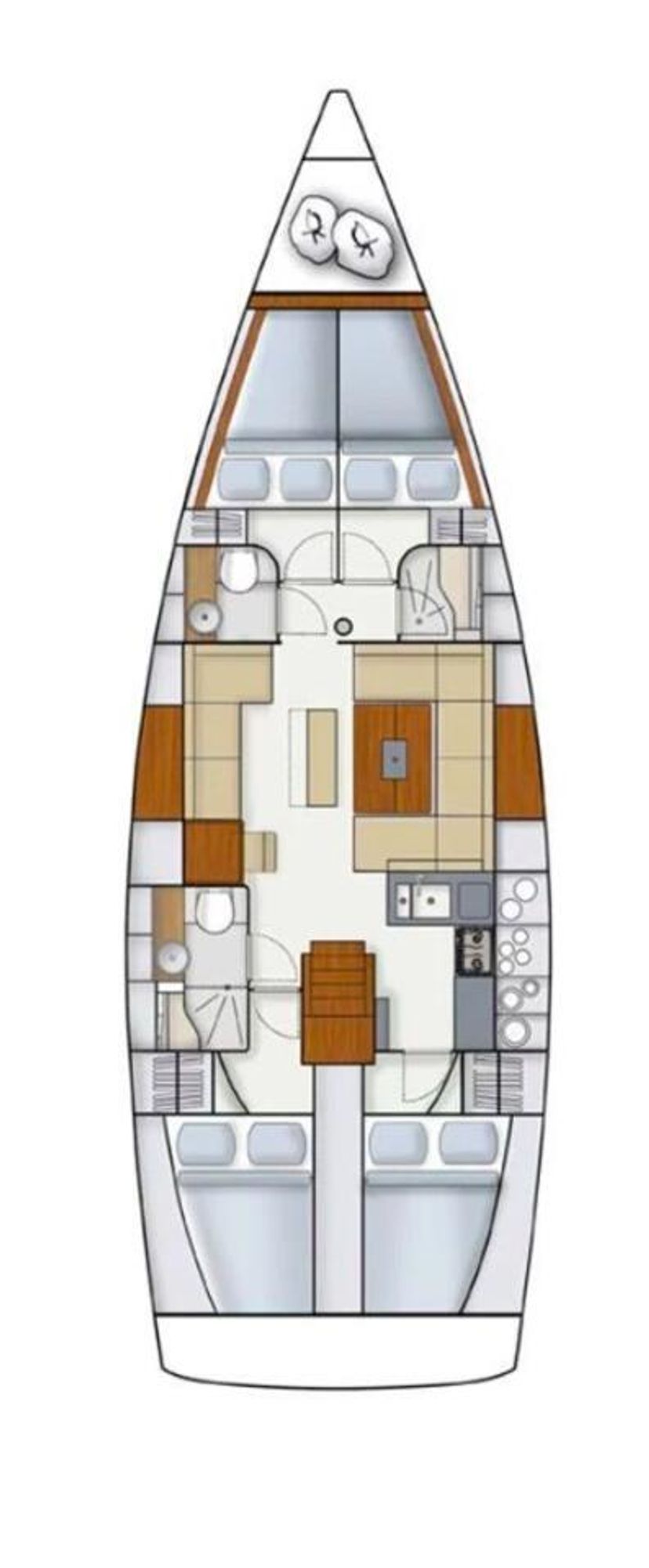 Hanse Yachts 45 Pina
