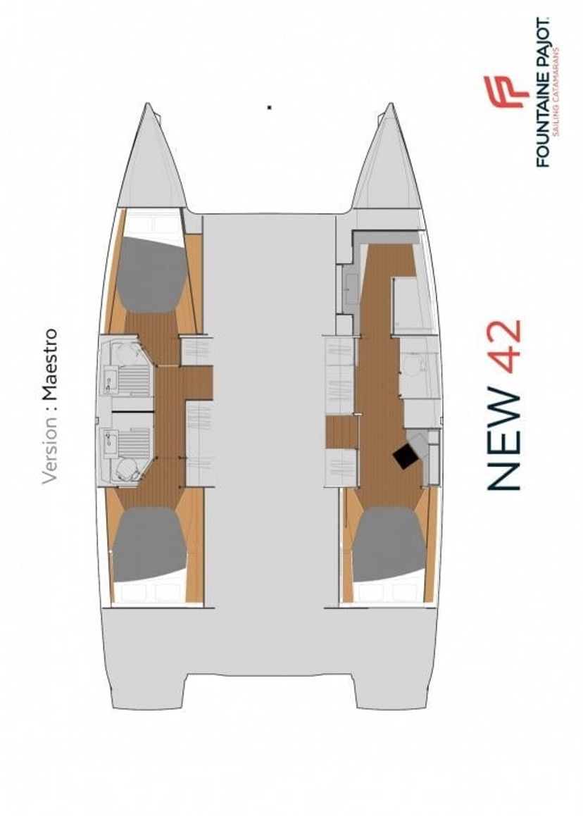 Fountaine Pajot 42 Brown Eyed Girl