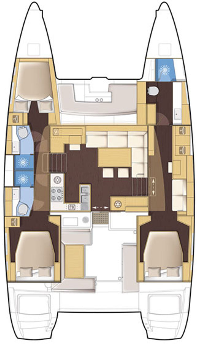 Lagoon 45 Bumbu