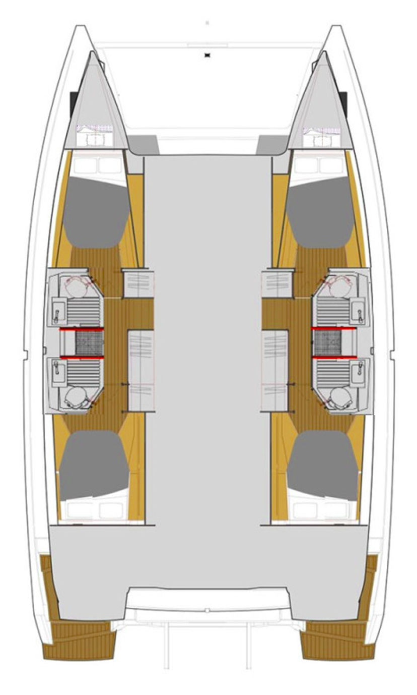Fountaine Pajot 42 Adriatic Breeze
