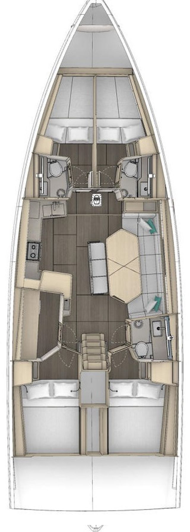 Dufour Yachts 48 Ocean Rose