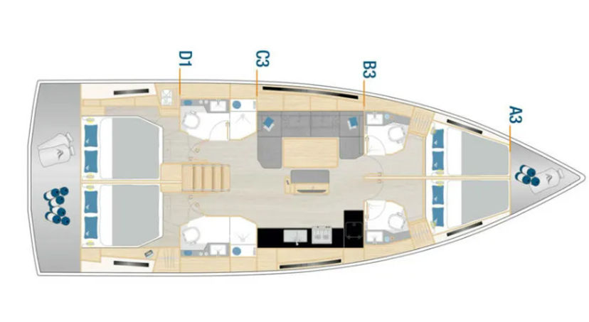 Hanse Yachts 46 Okeanida