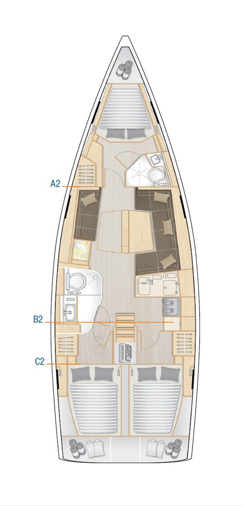 Hanse Yachts 41 Eva
