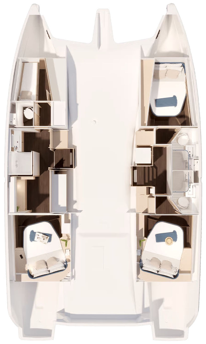 Fountaine Pajot 44 CinSéLuna