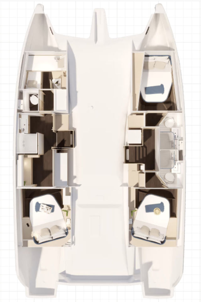 Fountaine Pajot 44 CinSéLuna