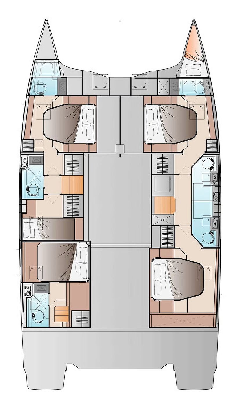 Fountaine Pajot 48 Long Layover