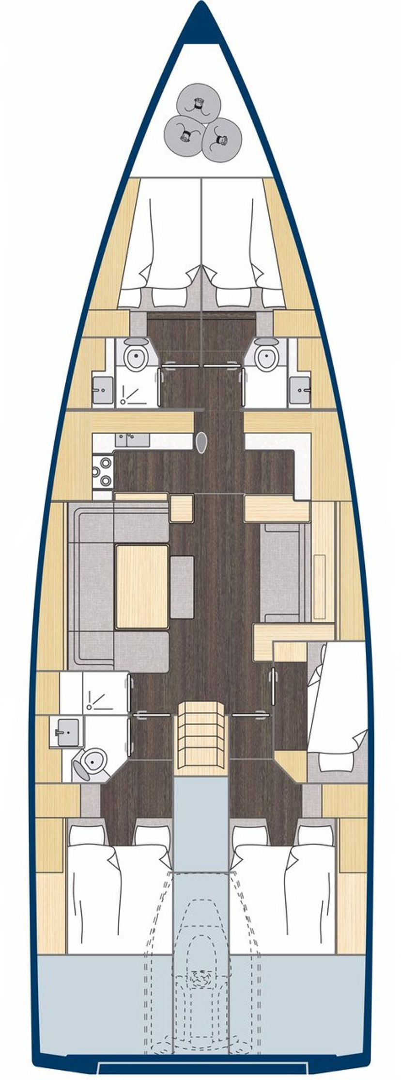 Bavaria Yachtbau 57 Blue Beyond