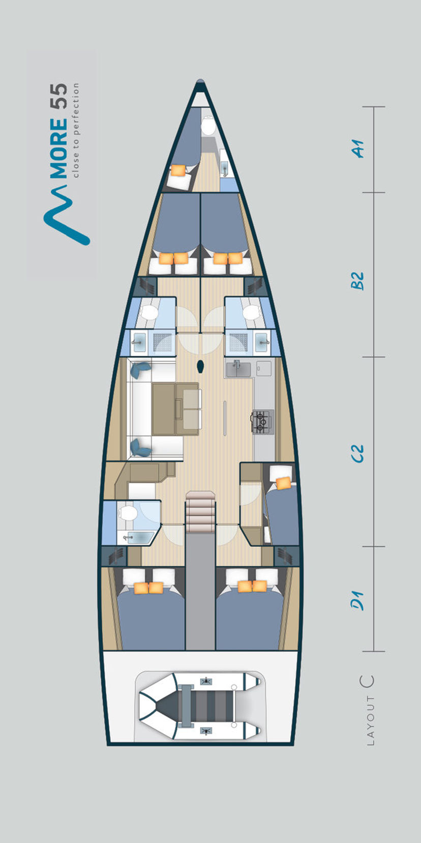 More Boats 55 Black Pirat - Black Edition