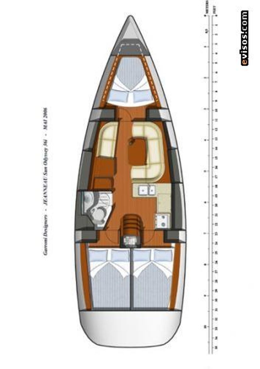 Jeanneau 36 Sail Mira