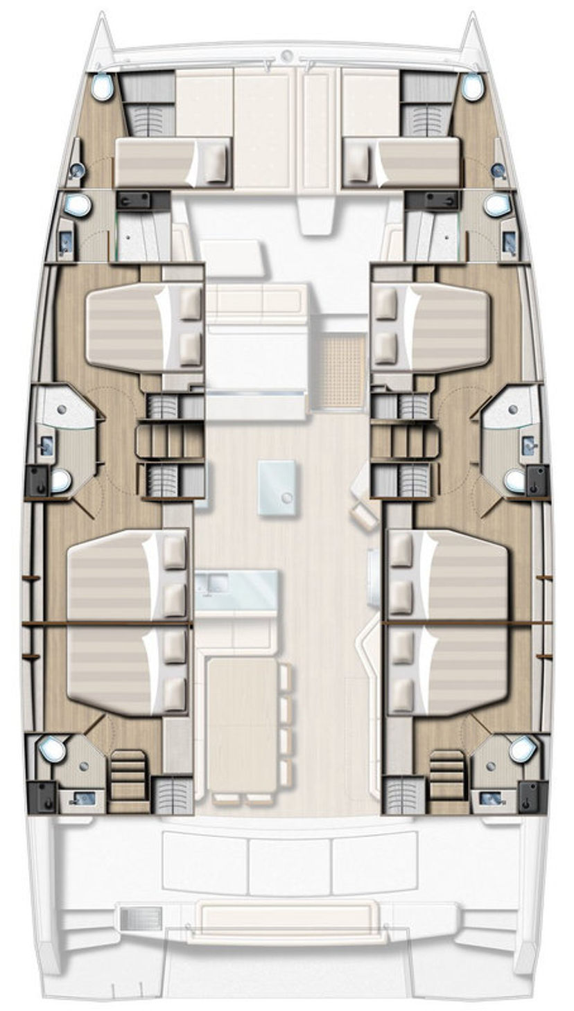 Catana 5.4 Lalounge